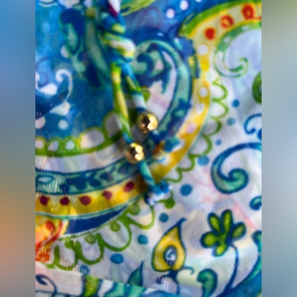 Women’s Ralph Lauren Paisley Swim Cover Up - Picture 4 of 6